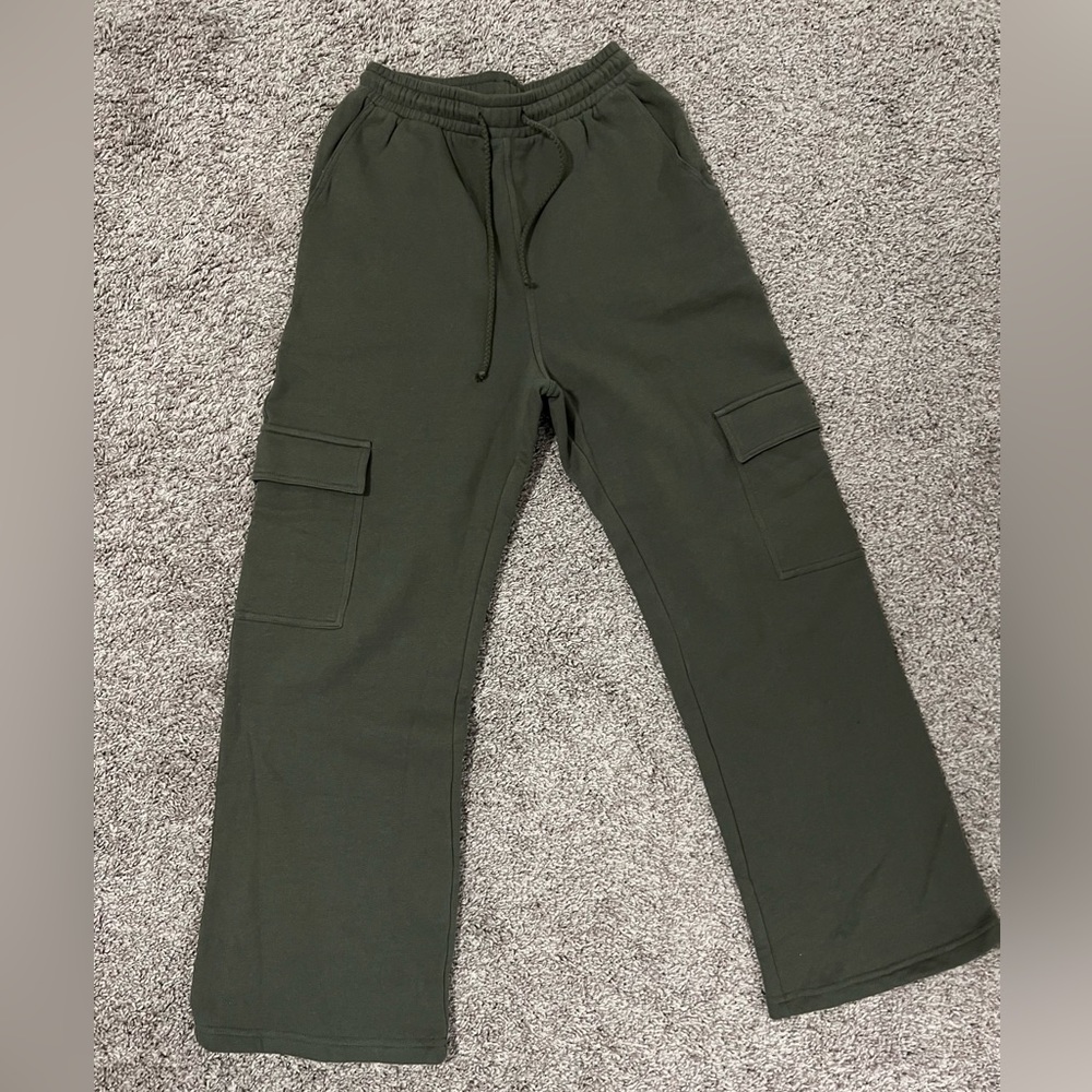 Zara wide leg sweat pants